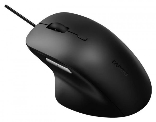 Maus Rapoo N500, me kabllo, 3600 DPI, i zi