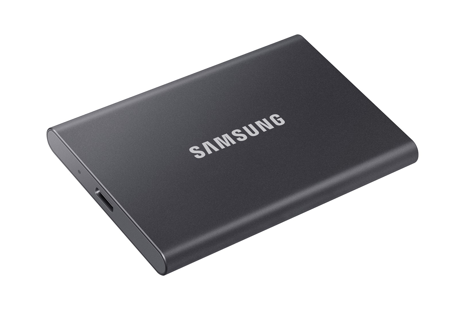 Disk SSD Samsung T7, 2TB, USB 3.2 Gen2, i hirtë (MU-PC2T0T/WW)