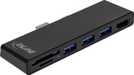 Docking station Inline MultiHub, USB 3.2 Gen1, Mini DisplayPort në HDMI, për Surface Pro, i zi