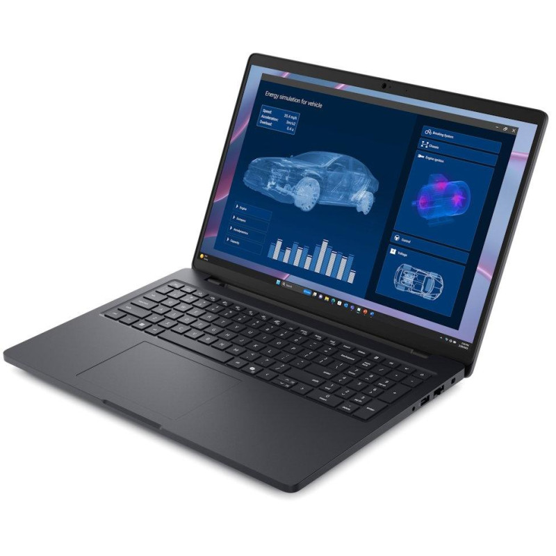 Laptop Dell Pro Max 16 MC16255, Ryzen AI 7 PRO, 32GB RAM, 1TB SSD, RTX PRO 1000 8GB, gri