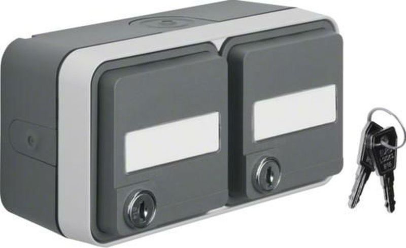 Prizë dopio Hager Berker W.1, me tokëzim, mbrojtje për fëmijë, gri