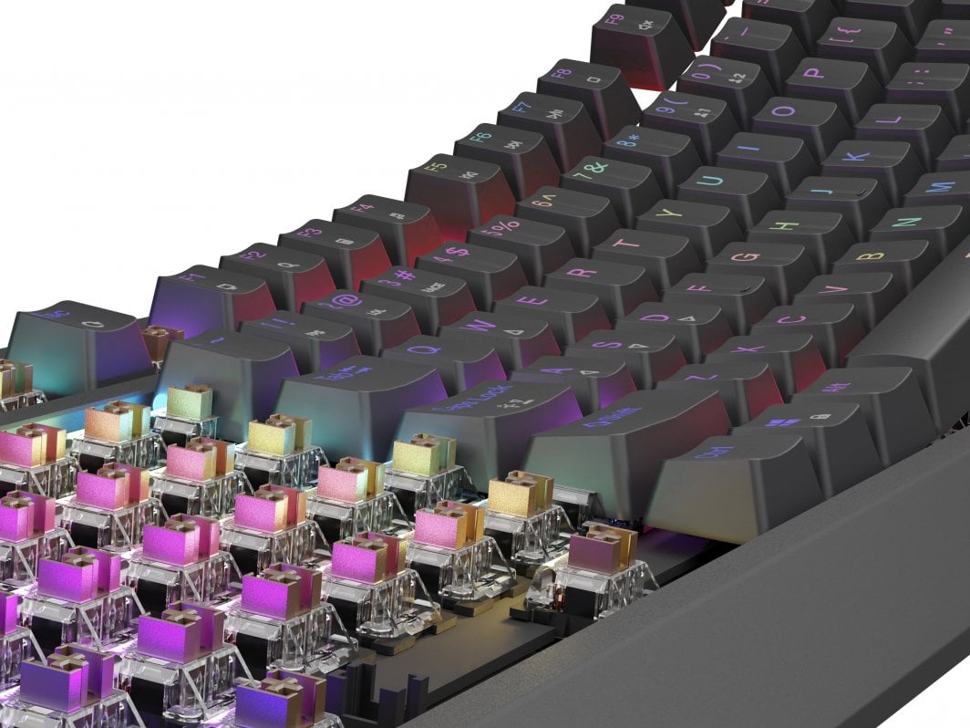 Tastierë Genesis Thor 230 TKL Outemu Brown, e zezë
