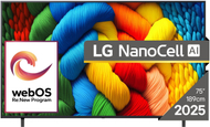 Televizor LG NanoCell AI NANO80 75NANO80A3B, 75", 4K Ultra HD Smart, i zi