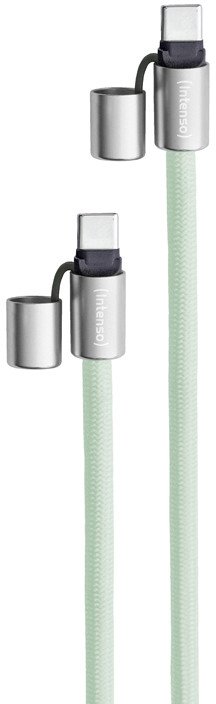 Varëse telefoni Intenso me kabllo USB C në USB C, 1.65m, 60W, e gjelbër