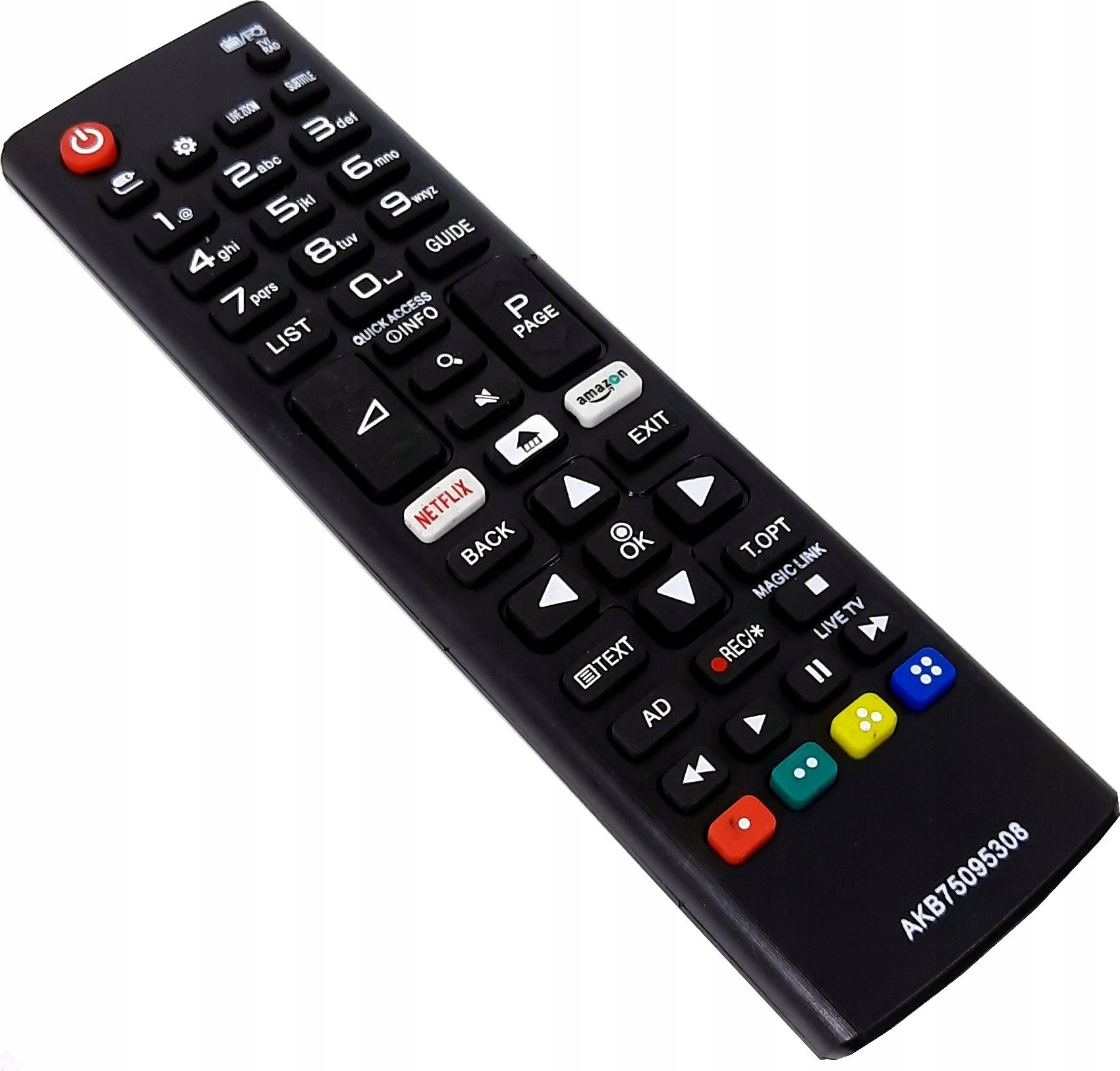 Telekomandë universale për TV LG Smart, zëvendësuese, e zezë