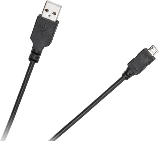 Kabllo USB Cabletech Micro USB, 1.8m, i zi
