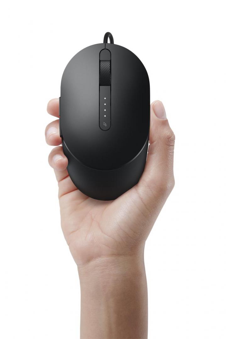 Maus Dell Pro MS3220, me kabllo, sensor lazer, i zi