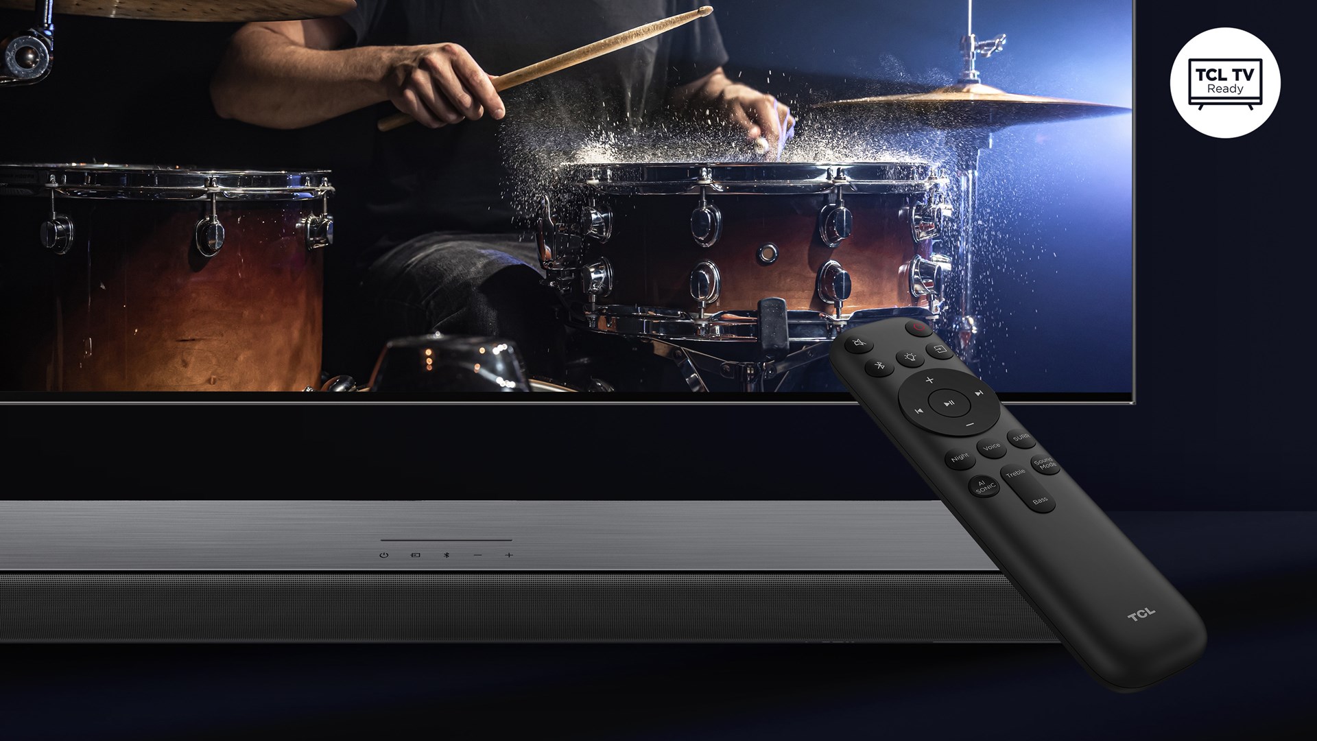 Soundbar TCL S45HE, 2.0 kanale, Bluetooth, i zi