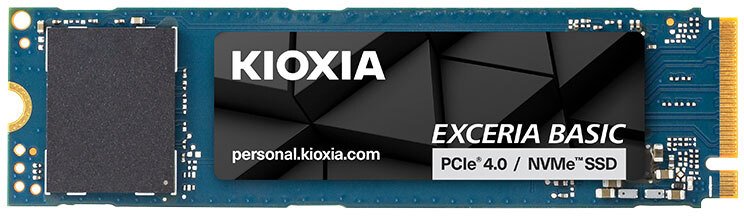 SSD NVMe KIOXIA Exceria Basic, PCIe 4.0, M.2 2280, i zi