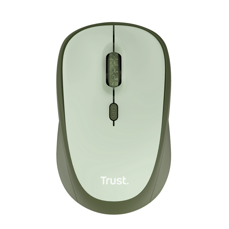 Maus Trust Yvi+, Wireless, Silent, i gjelbër
