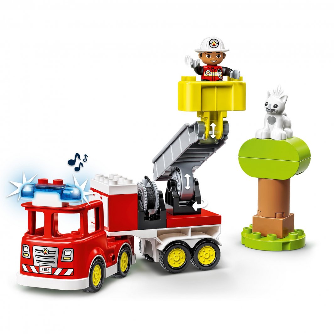 Set LEGO DUPLO® 10969 Fire truck, 21 pjesë