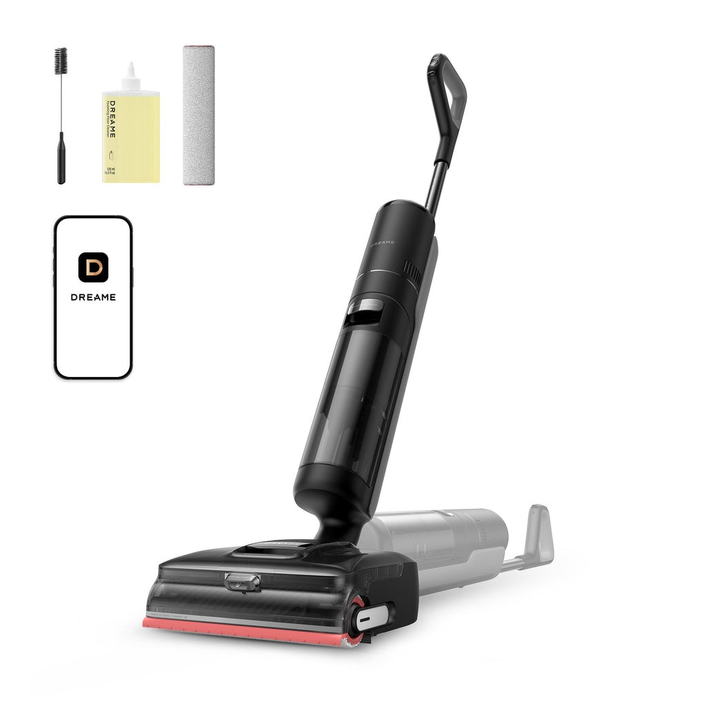Pastrues dyshemeje me ujë Dreame H15 Pro FoamWash HHR46D, wireless, 60 min punë, i zi