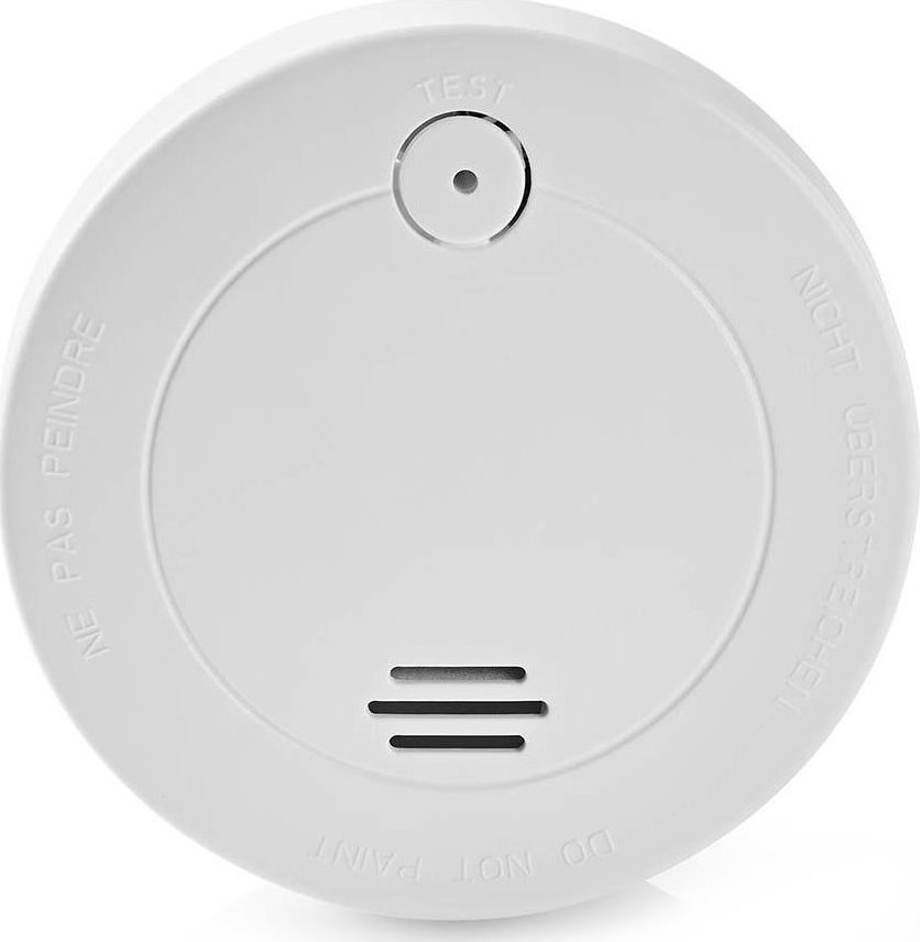 Detektor tymi Vorel 81784, alarm 85dB, EN14604, i bardhë