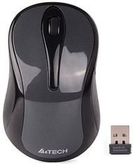 Mouse wireless A4Tech G3-280N, 1200DPI, optik, gri