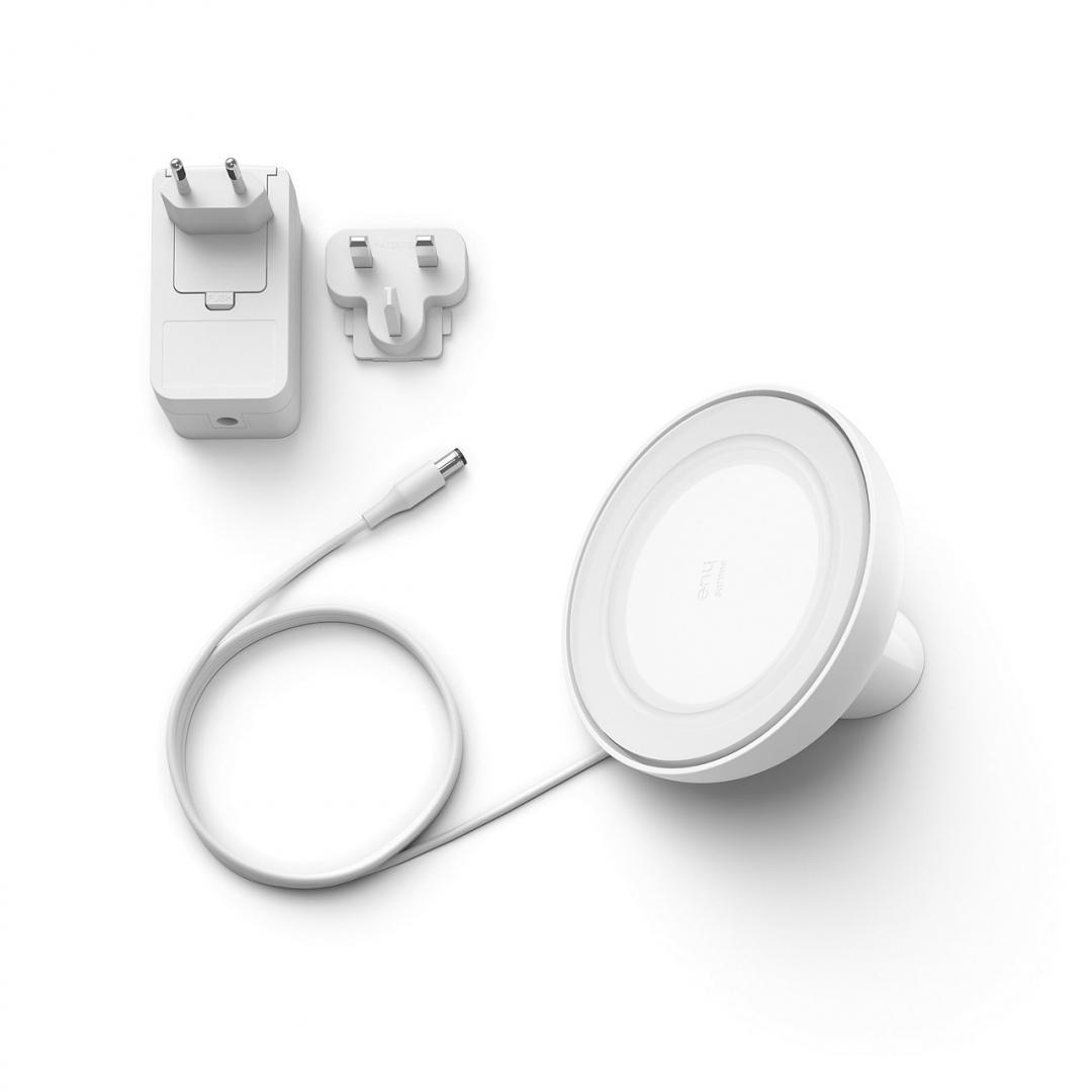 Lampë tavoline Philips Hue Bloom gen4, LED, Bluetooth, e bardhë