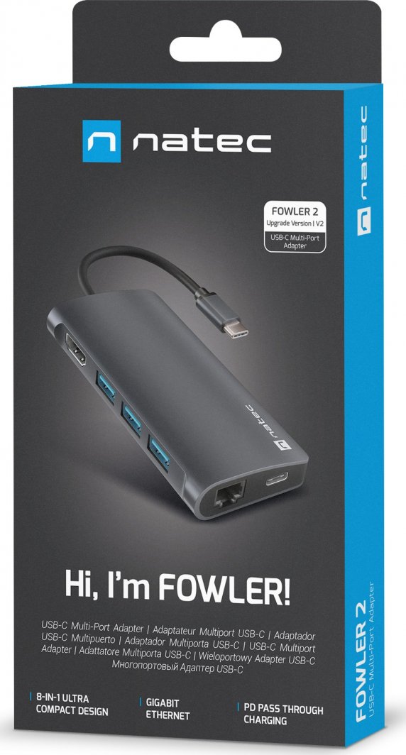 Replikator Natec Fowler 2 V2 USB-C (NMP-2162)