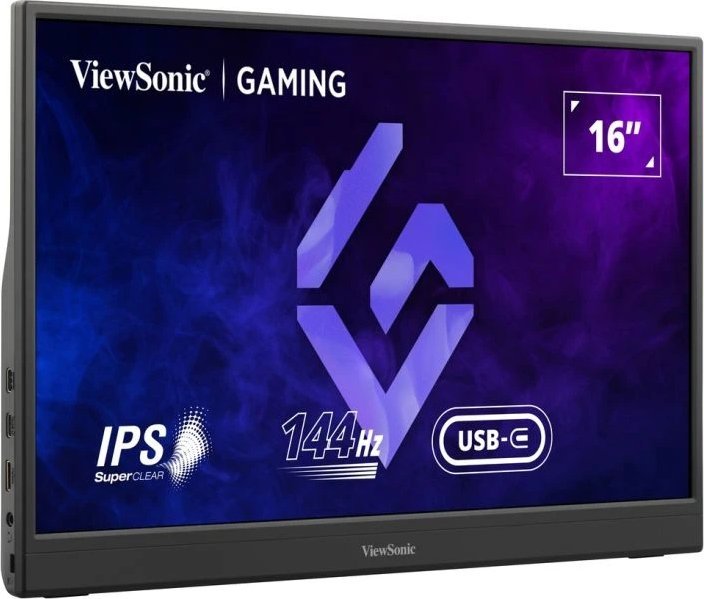 Monitor portativ Viewsonic VX1654, 15.6", Full HD 144Hz, i zi