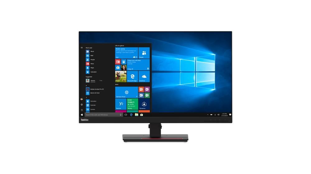 Monitor Lenovo ThinkVision T27q-20, 27", WQHD, IPS, i zi
