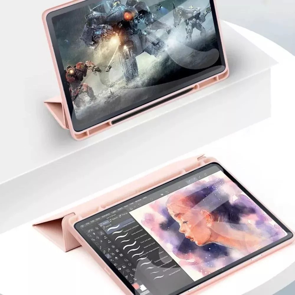 Футрола за таблет Tech-Protect SmartCase, за Galaxy Tab S9 FE X510 X516B, со простор за S Pen, црна