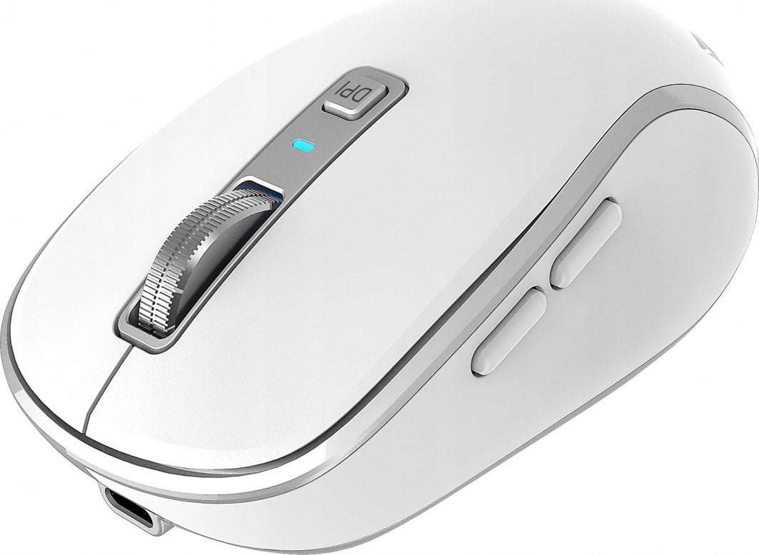 Mouse wireless Yenkee NOBLE YMS 2085WE, 2400 DPI, i bardhë