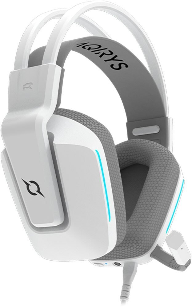 Kufje gaming Alya White Wired, me kabllo, mikrofon i shkëputshëm, të bardha