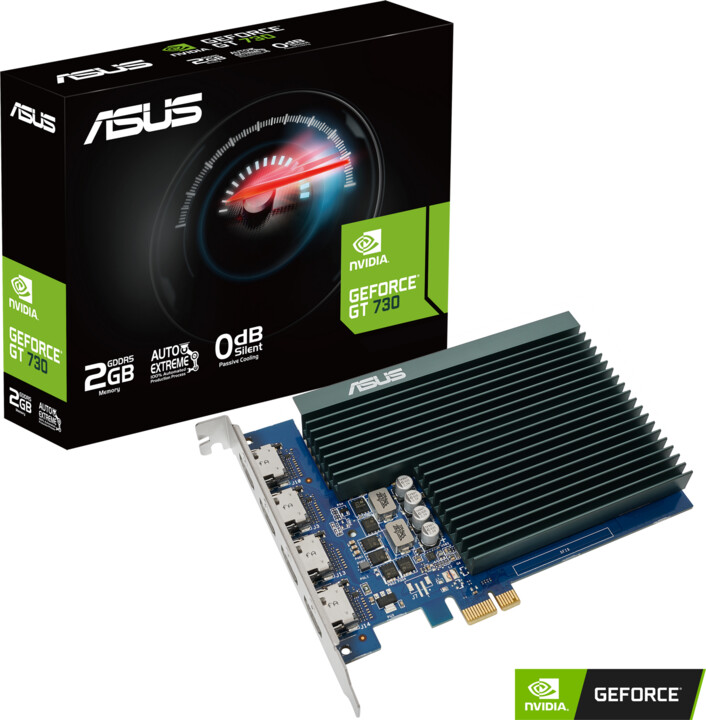 Kartelë grafike ASUS GeForce GT730-4H-SL-2GD5, 2GB GDDR5