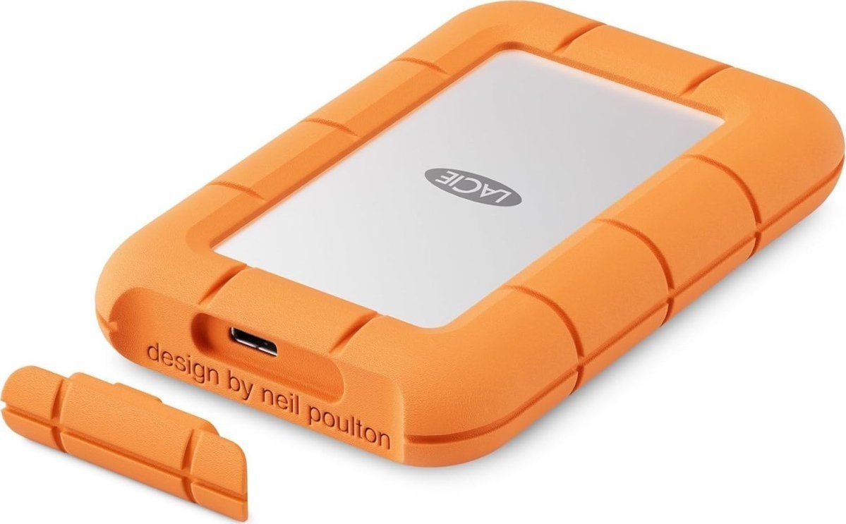 SSD i jashtëm Seagate LaCie Rugged Mini STMF1000400, 1TB, USB-C, portokalli