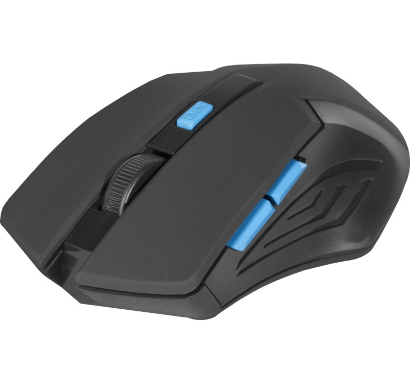Maus Defender Accura MM-275, optik, 1600 DPI, i zi/i kaltër