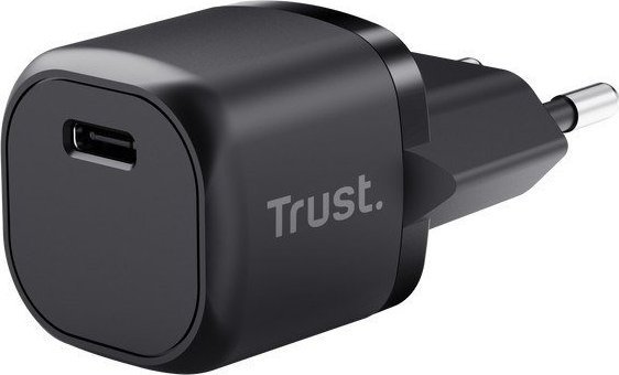 Karikues Trust Maxo, 20W USB C, karikim i shpejtë, i zi