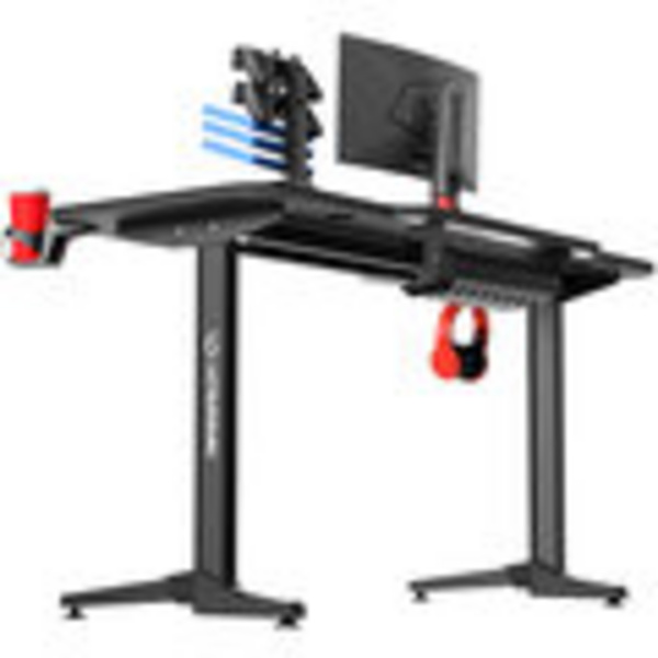 [OUTLET] Tavolinë Ultradesk Frag, e zezë / hirtë