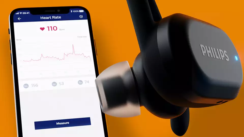 Dëgjuese Buds Philips TAA7306BK/00, wireless sport IPX5 Mic, të zeza