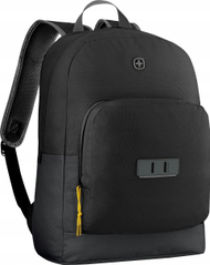 Çantë shpine Wenger SwissGear Crango, 15.6", material i ricikluar, e zezë