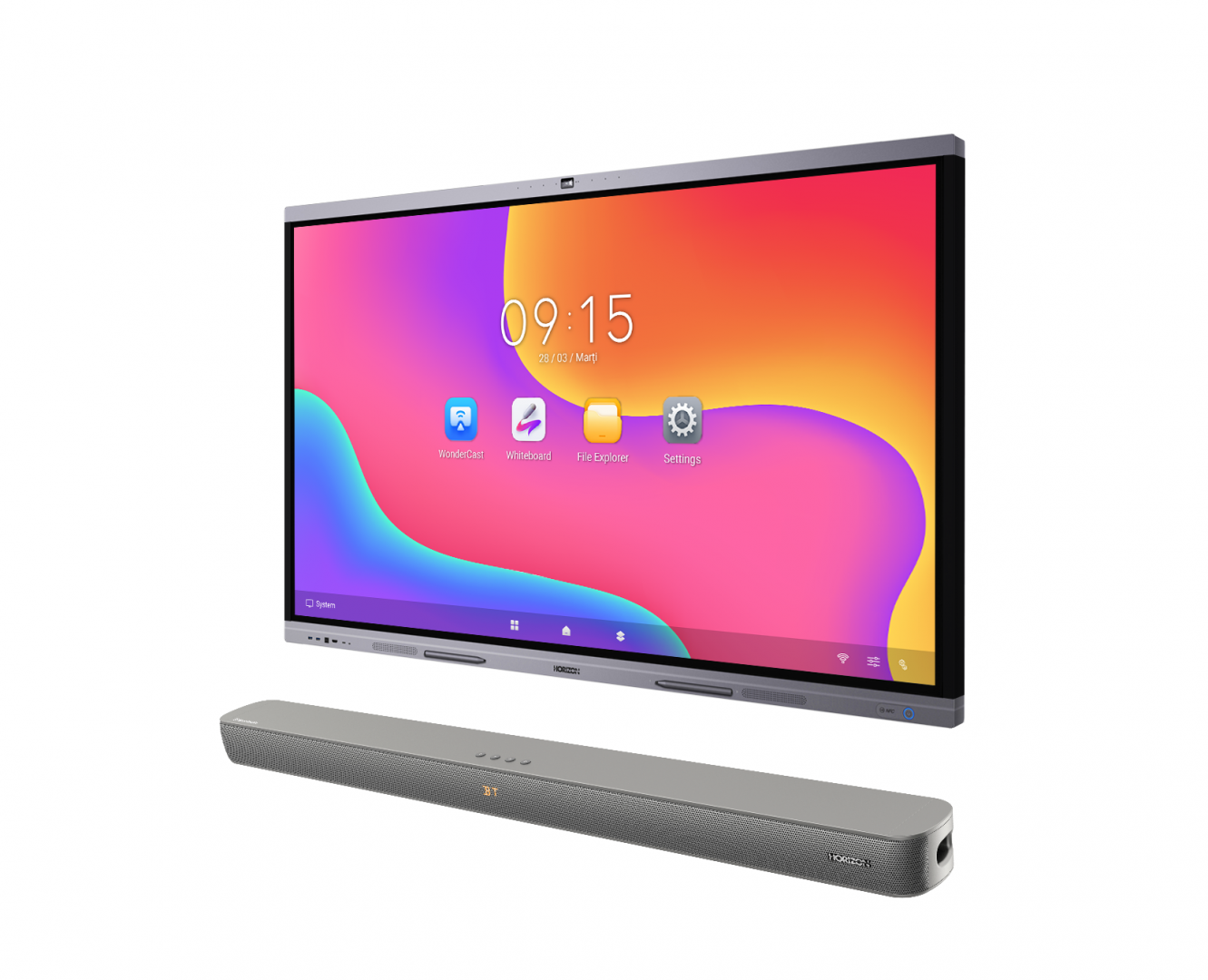 Ekran interaktiv Horizon A3C A13, 65", 4K UHD, i zi