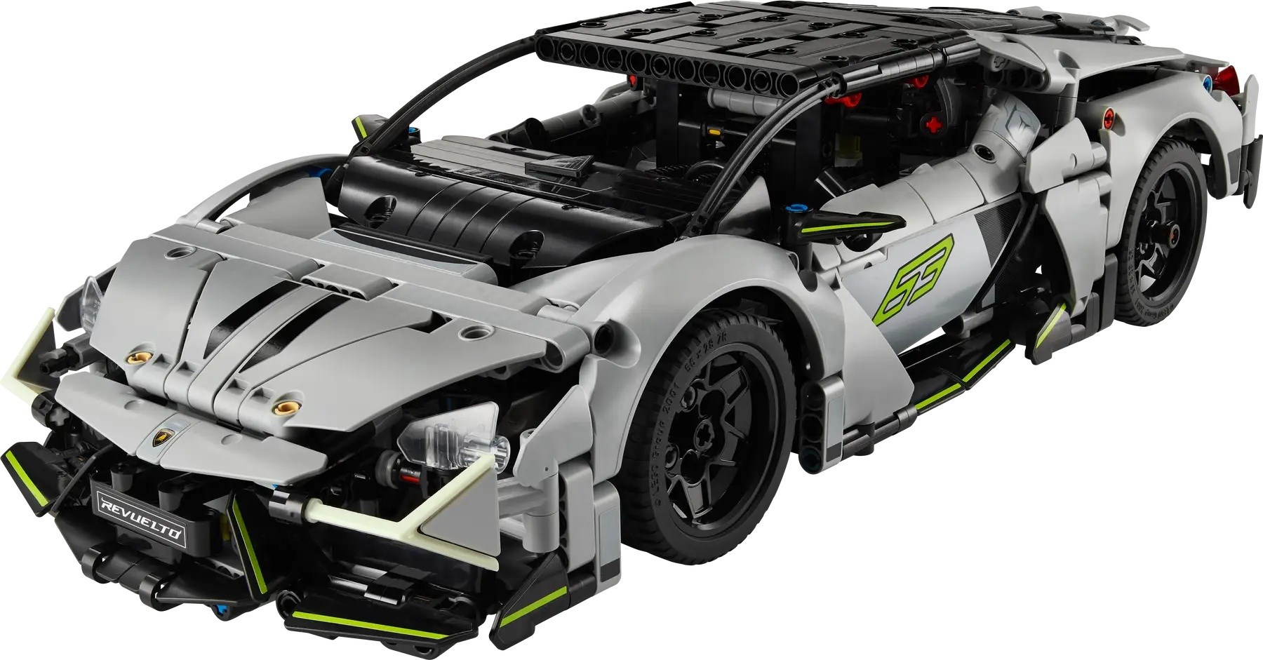 Set ndërtimi LEGO Technic 42214 Lamborghini Supercar, mbi 1000 pjesë, 10+ vjeç, shumëngjyrësh