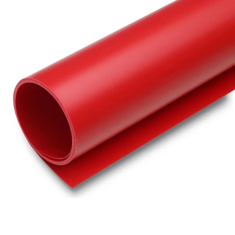 PVC Photography Backdrop (120*200CM) Red