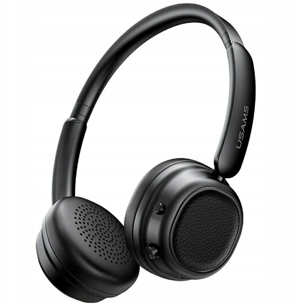Kufje pa tela Usams SR01, Bluetooth 5.3, ANC, të zeza
