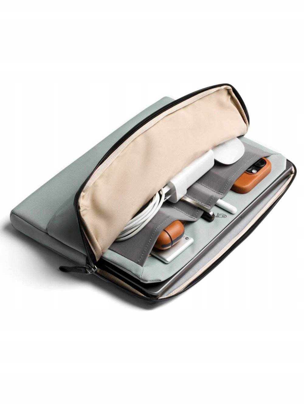 Kuti mbrojtëse laptopi Bellroy Laptop Caddy, 14", eucalyptus