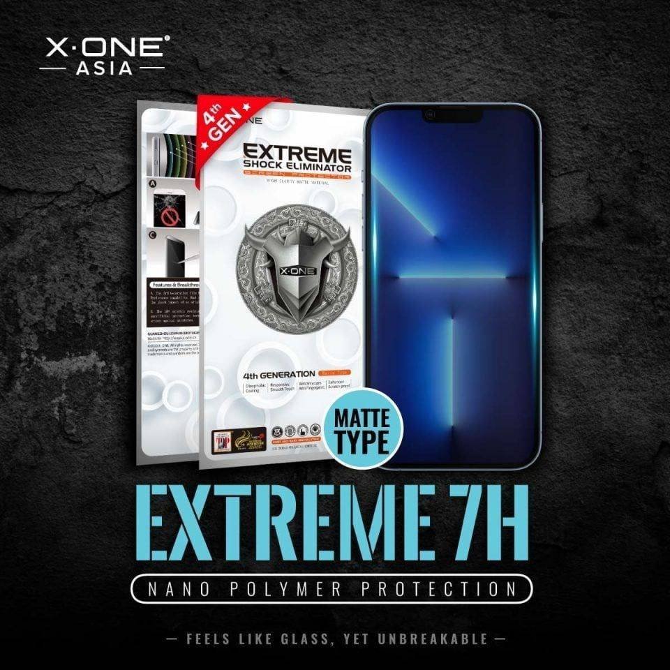 Mbrojtës ekrani X One Matte, për iPhone 13 Pro Max dhe 14 Plus, transparent