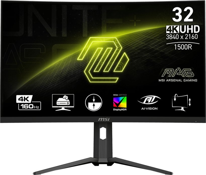 Monitor MSI MAG 321CUP, 31.5'', 3840x2160, i zi