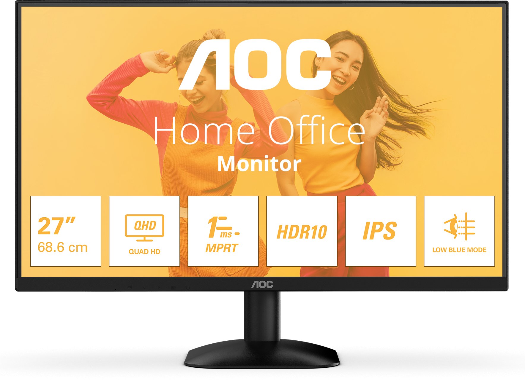 Monitor AOC B3 Q27B35E, 27", QHD 2560 x 1440, LED, i zi