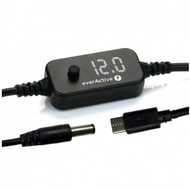 Konvertues tensioni USB C Voltcraft, DC/DC 5 20V, 65W, me set adapterësh