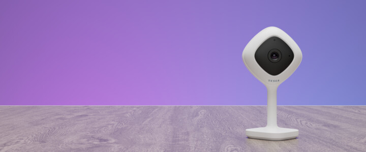 Kamerë e brendshme Tesla Smart Camera Mini (2022), e bardhë