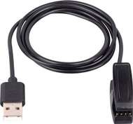 Кабел за полнење Akyga AK-SW-18 за Garmin Forerunner 230 235 630 645 735XT, 1m, USB, црн