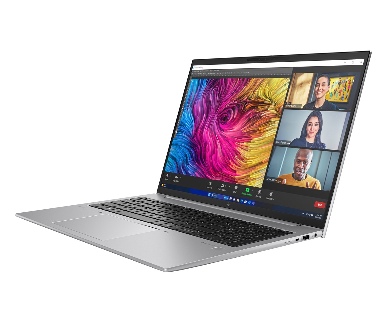 Laptop HP ZBook Firefly G11, 16\" допирен екран, Intel Core Ultra 5, 32GB RAM, 1TB SSD, RTX A500, сребрен