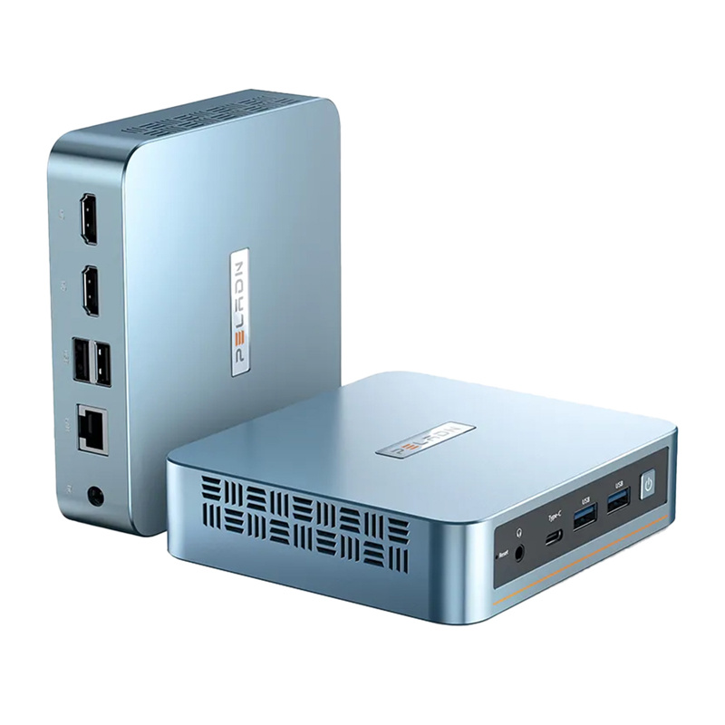 Mini PC Peladn WI-6, Intel N150, 16GB RAM, 512GB SSD, blu metalik