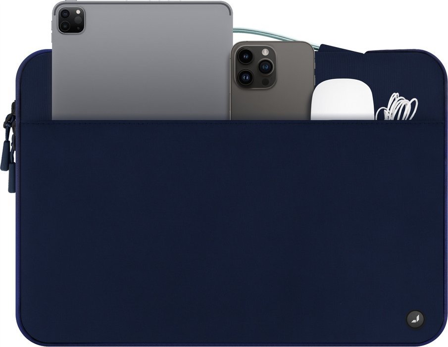 Çantë laptopi JCPAL Professional Case, 13-14", najlon rezistent ndaj ujit, blu navy