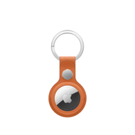 Apple AirTag FineWoven Key Ring, Fox Orange