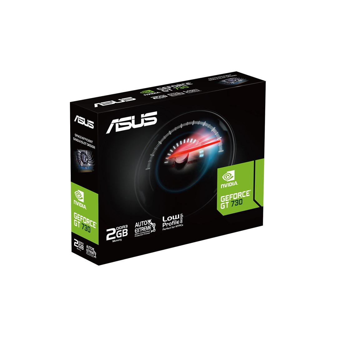 Kartë grafike ASUS NVIDIA GeForce GT 730, 2 GB GDDR3, GT730-2GD3-BRK-EVO