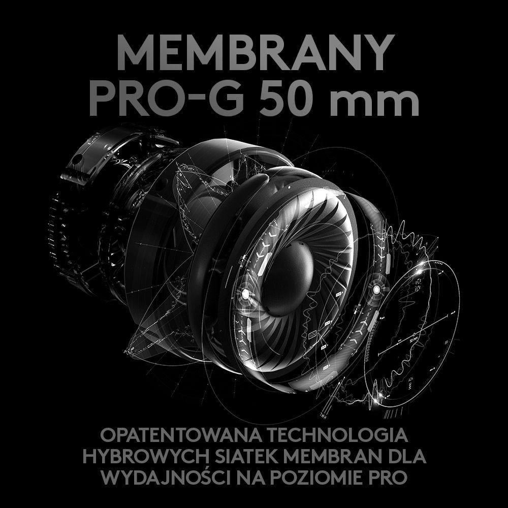 Kufje Logitech G Pro X (981-000818), të zeza