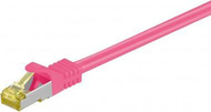 Kabllo rrjeti Inakustik CAT 7 S FTP, 15 m, magenta